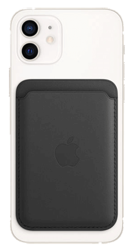iPhone Leather Wallet with MagSafe - Black|SimpleMobile