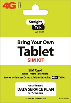 Bring Your Own Tablet SIM KIT- AT&T