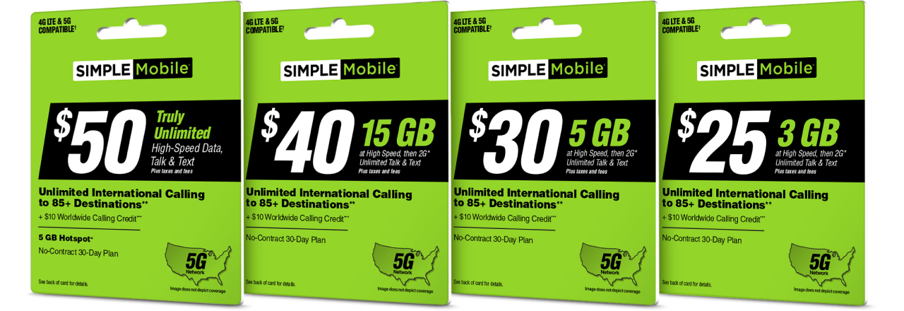 Shop Phones, Plans, BYOP & More | Simple Mobile