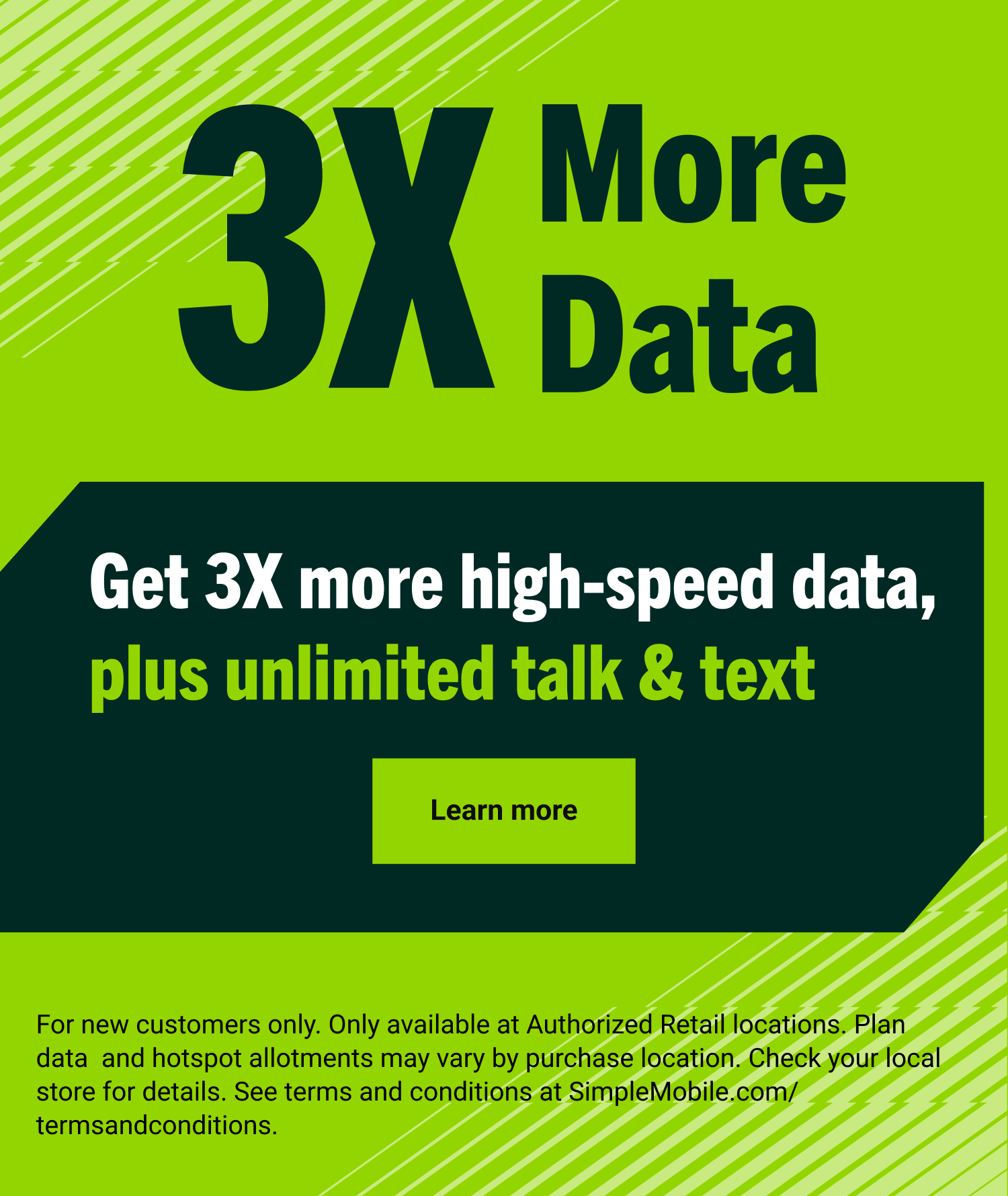 Unlimited Mobile No Contract Cell Phone Plans Simple Mobile