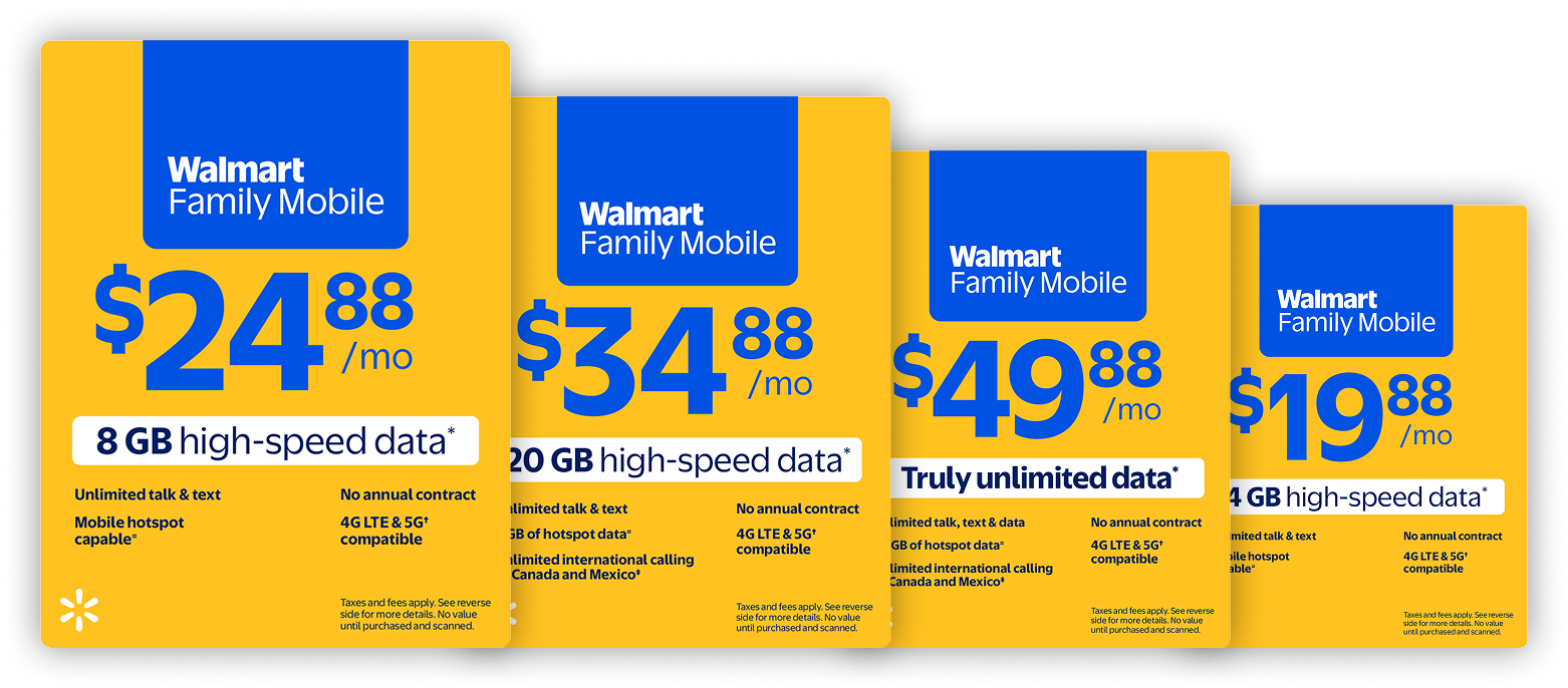 Shop No Contract Phones And Plans Walmart Family Mobile