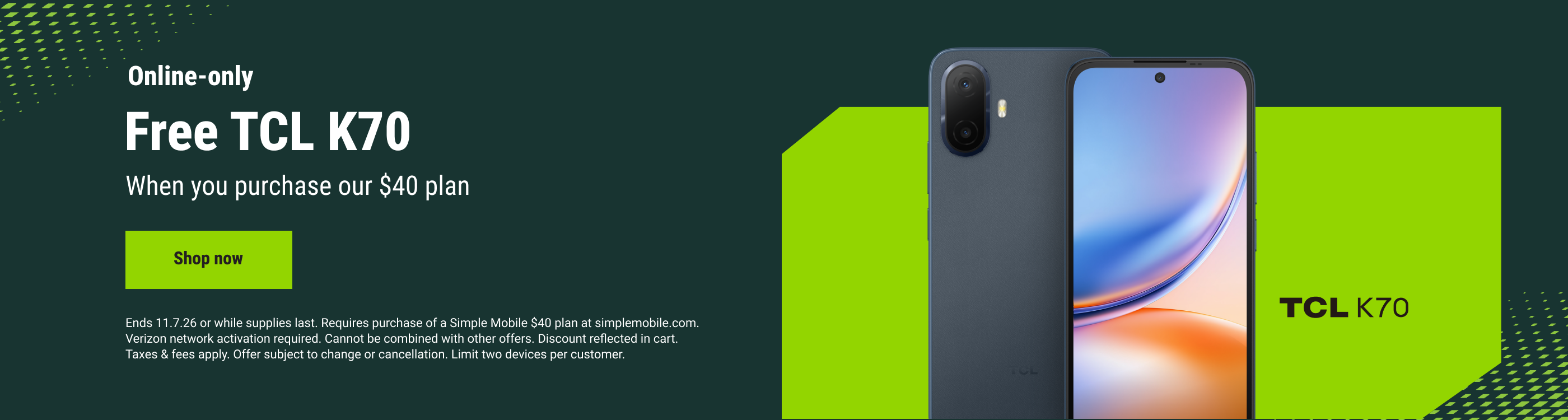 Unlimited Mobile: No Contract Cell Phone & Plans | Simple Mobile